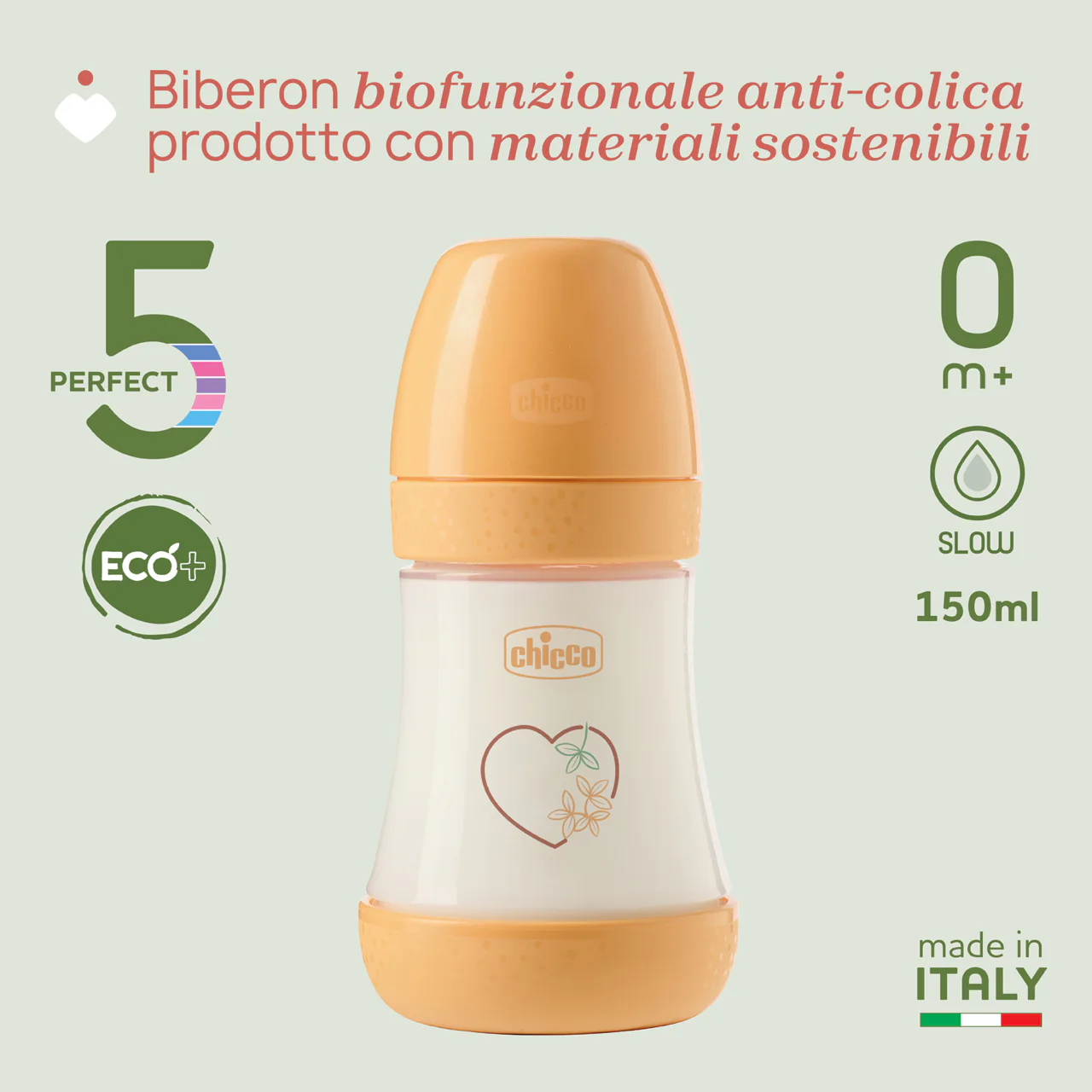 Biberon Perfect 5 Eco+, Chicco - immagine 3