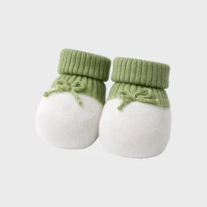 Babbucce Cotone Fiocchetto Verde FF758341/4470