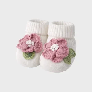 Babbucce Cotone Fiore Applicato Rosa FF758331/4470
