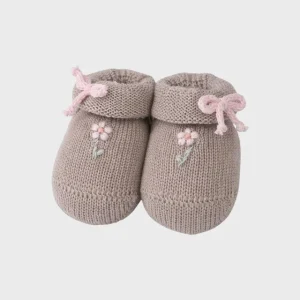 Babbucce Cotone Margherite Sabbia 759