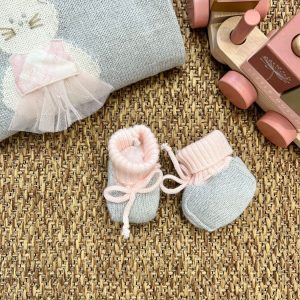 Babbucce Neonata Grigio 6267