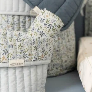 Cesto portaoggetti trapuntato piccolo Forest Adventure (reversibile) - Amici della foresta  BLU TE30944030