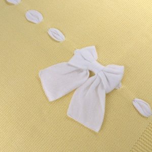 Coperta Cotone Fiocco Giallo 191-G