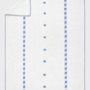 Coperta Cotone Pois Ricamati FEKELI/CO