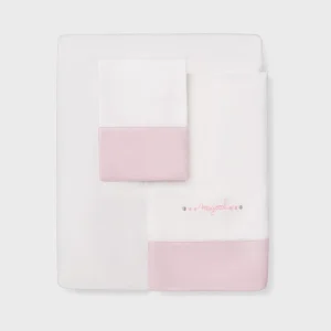 Lenzuolino Neonata Rosa 9992/12