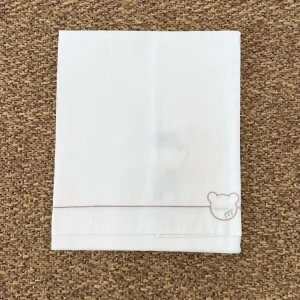 Lenzuolino Orsetto Neonata Bianco IG54LE