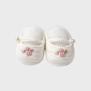 Scarpina Cotone Vaniglia EK29SB