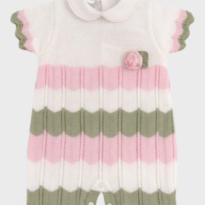 Tutina Cotone Rosa Pesco EK1815