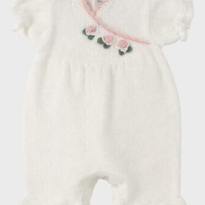 Tutina Pagliacetto Rose Bianco DELIZIA/TP