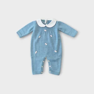 Tutina Roselline Neonata Verde ROSELLINE/324-V